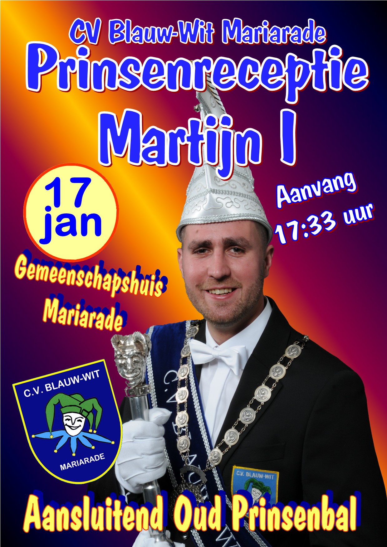 Lees meer over het artikel Prinsenreceptie Martijn I
