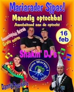 Lees meer over het artikel Maandag Optochtbal